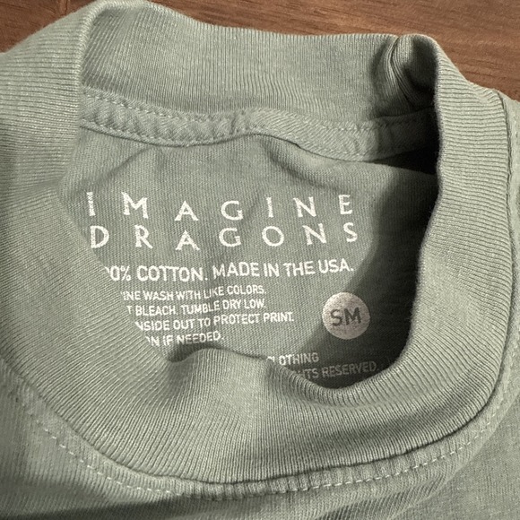 Imagine Dragons Loom World Tour 2024 Official Merch Concert T Shirt Adult Small - Picture 5 of 9